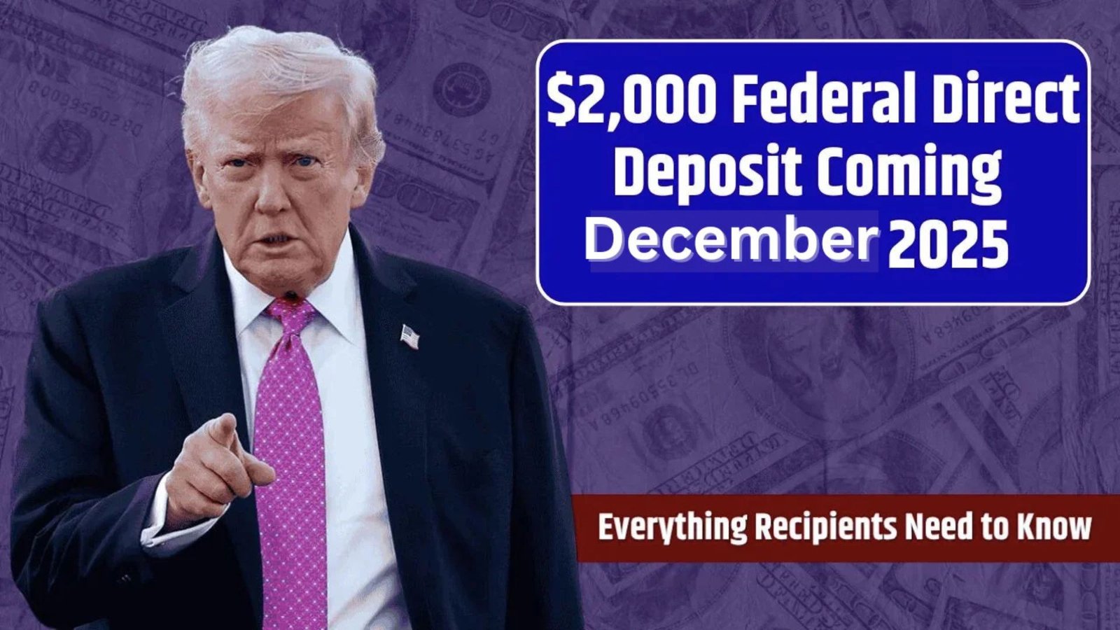 $2,000 Deposits Arriving in December 2025? The Complete Guide for Eligible Beneficiaries — Rules, Timelines & Reality Check