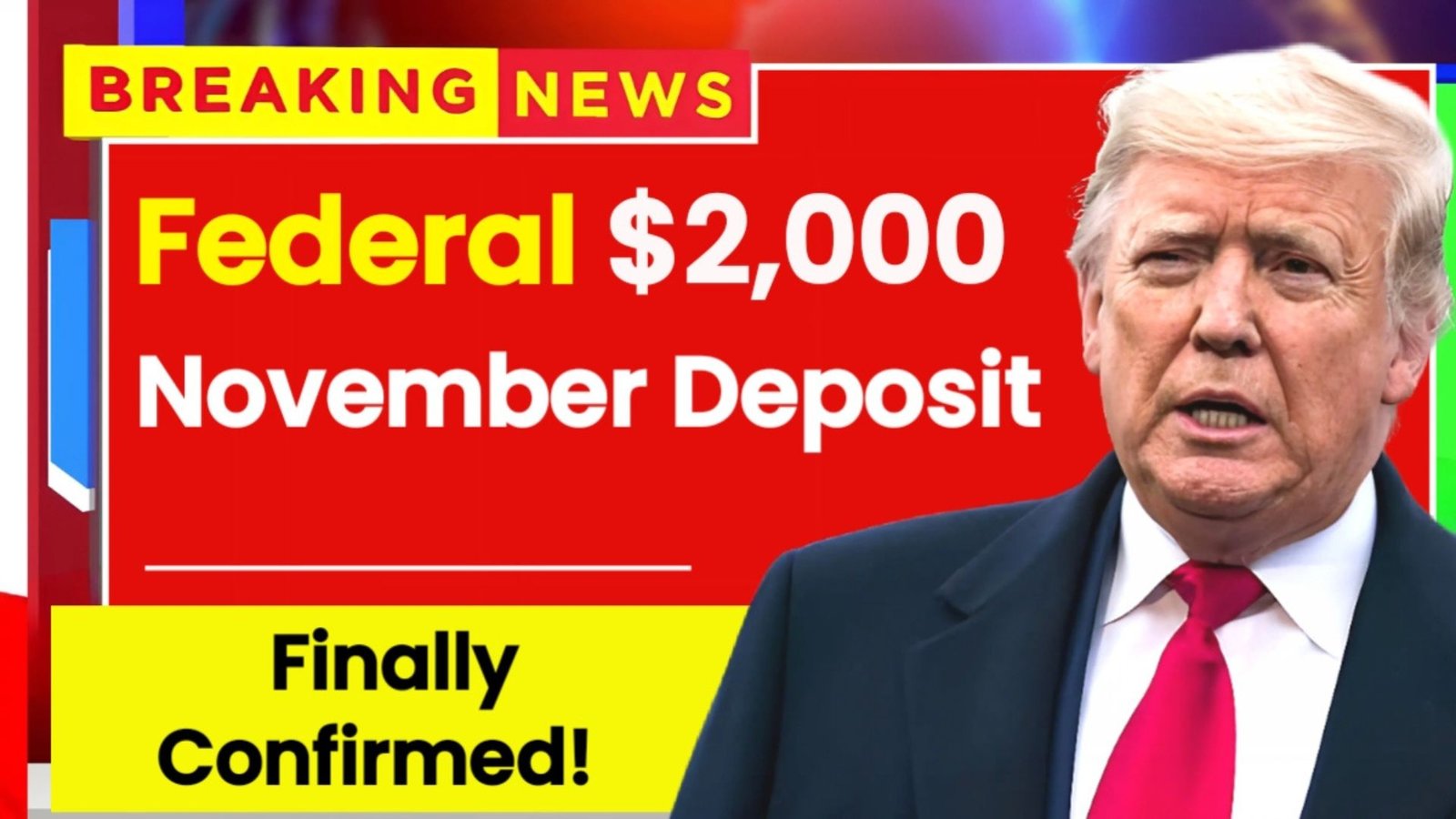Federal $2,000 November Deposit 2025 Confirmed: Urgent Eligibility Rules, Exact Claim Dates & Must-Know Tips for Fast Cash – Seniors & Families Alert!