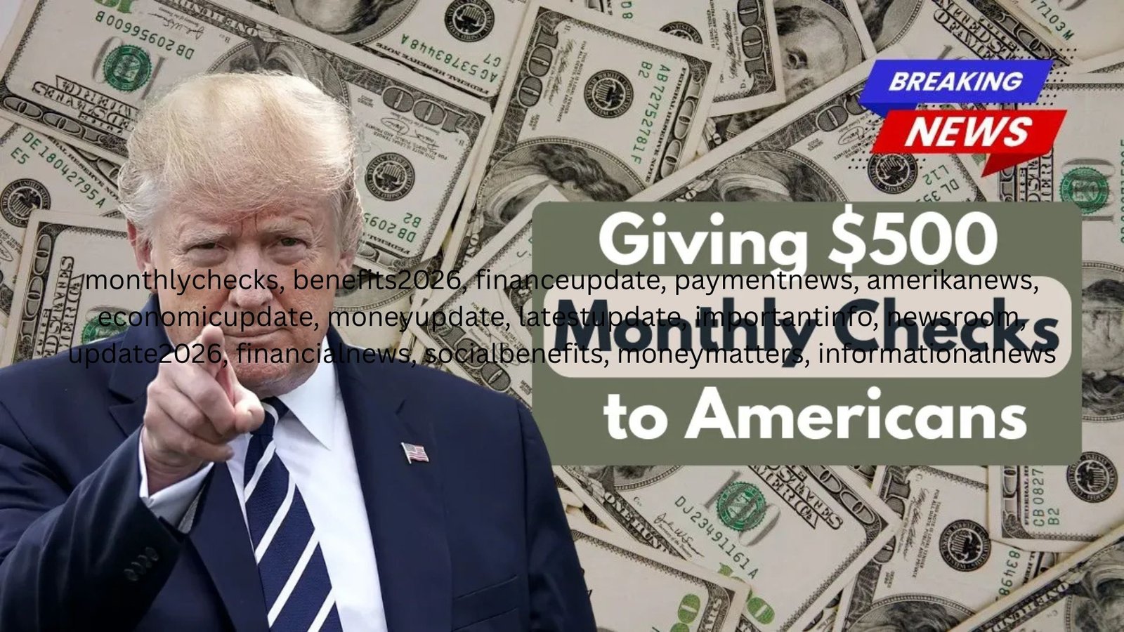 $500 Monthly Checks for Americans Program Extended Into 2026: Full Details and Eligibility
